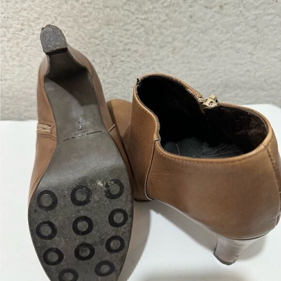 Sesto Meucci ankle boots natural tan size 7 M Italy - Picture 6 of 10